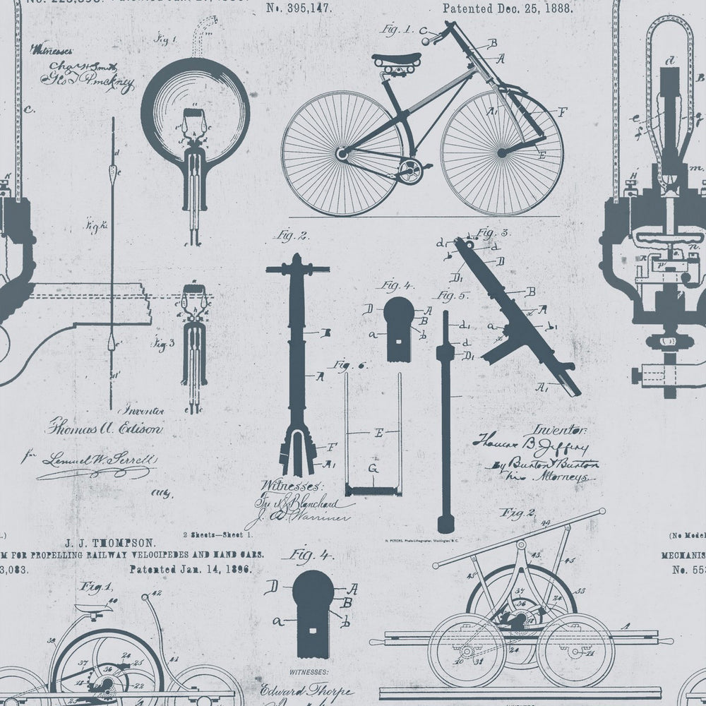 Patents Wallpaper Sample Swatch