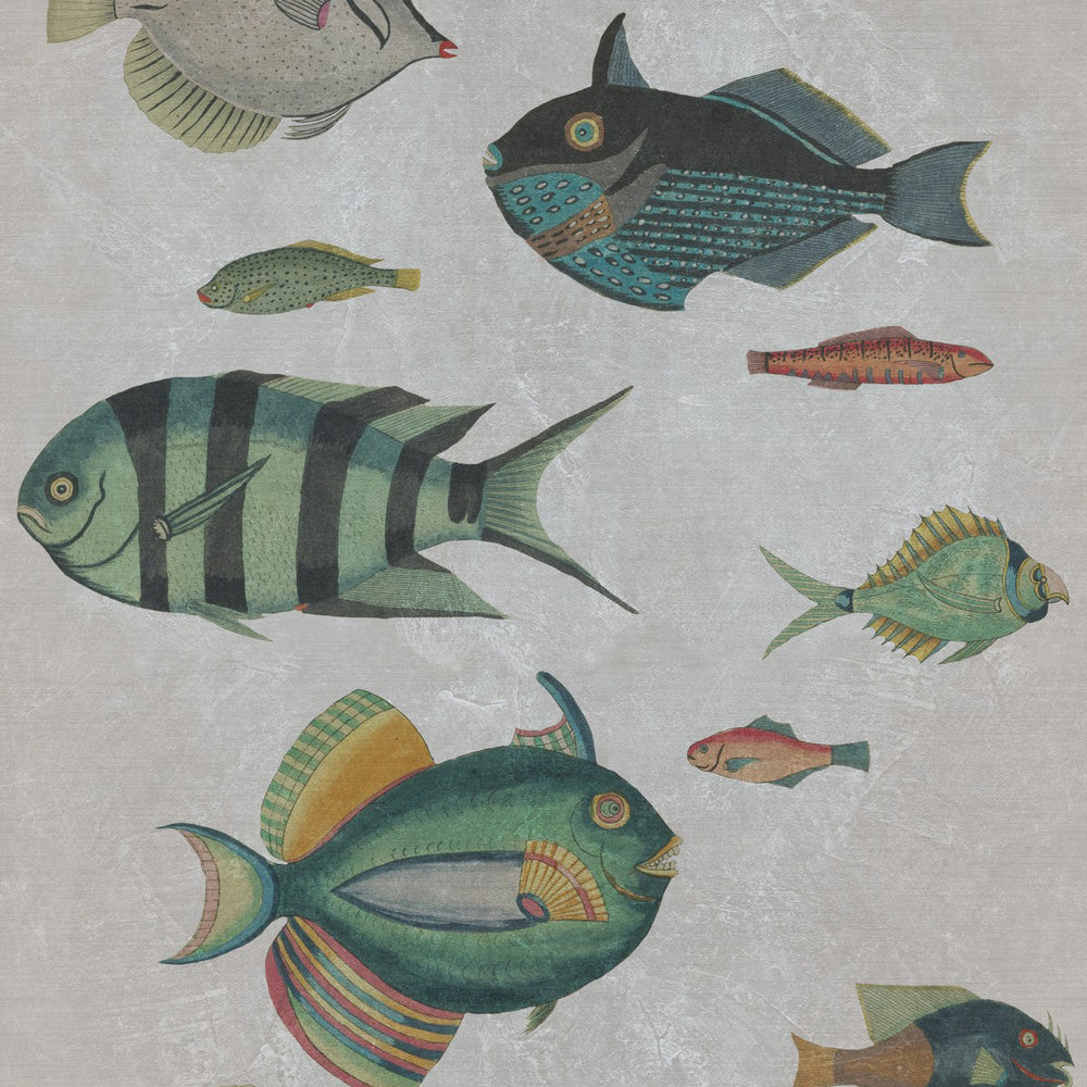 Poissons Wallpaper Sample Swatch