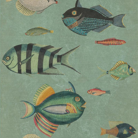 Poissons Wallpaper Sample Swatch