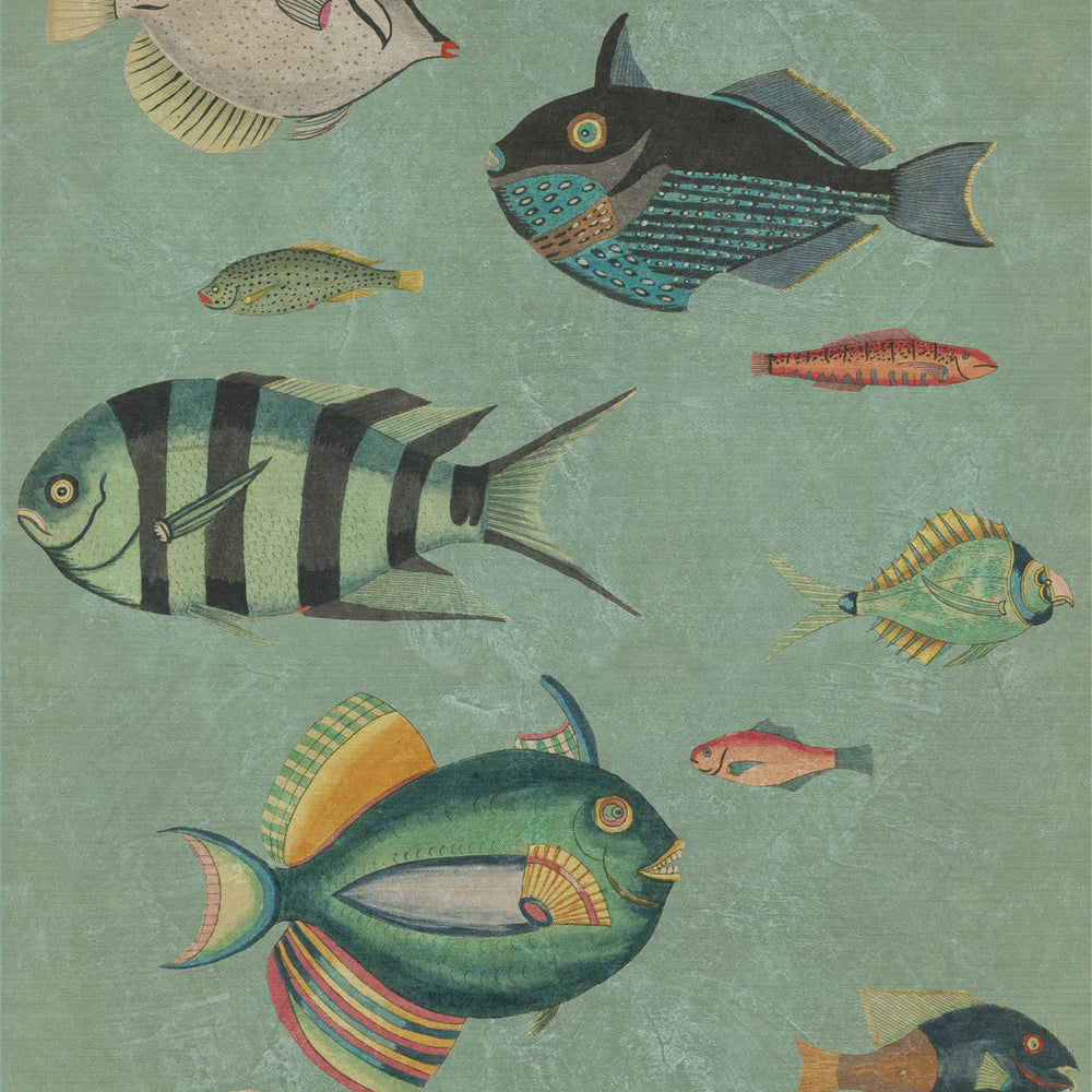 Poissons Wallpaper Sample Swatch