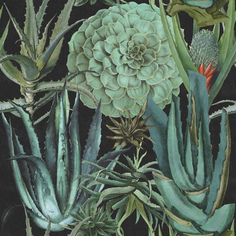 Succulentus Wallpaper Sample Swatch
