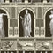 Statues Antique Wallpaper  option Taupe
