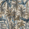 The Jungle Wallpaper  option Smoke Blue