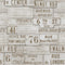 Vintage Signs Wallpaper  option Taupe