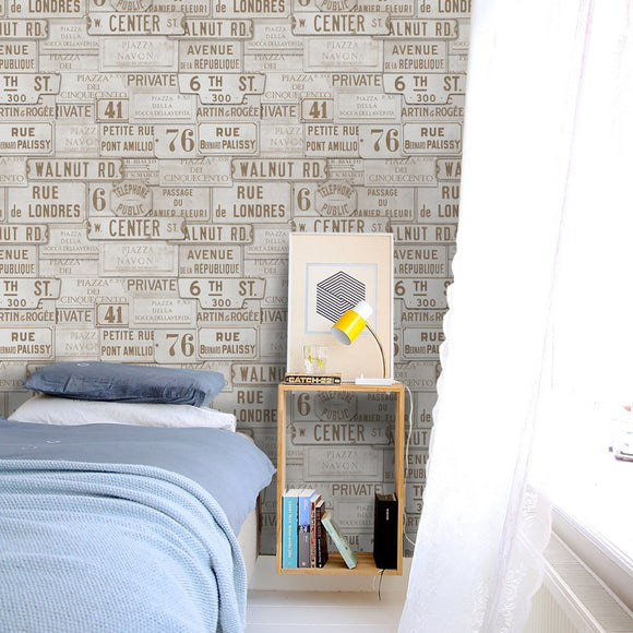 Vintage Signs Wallpaper