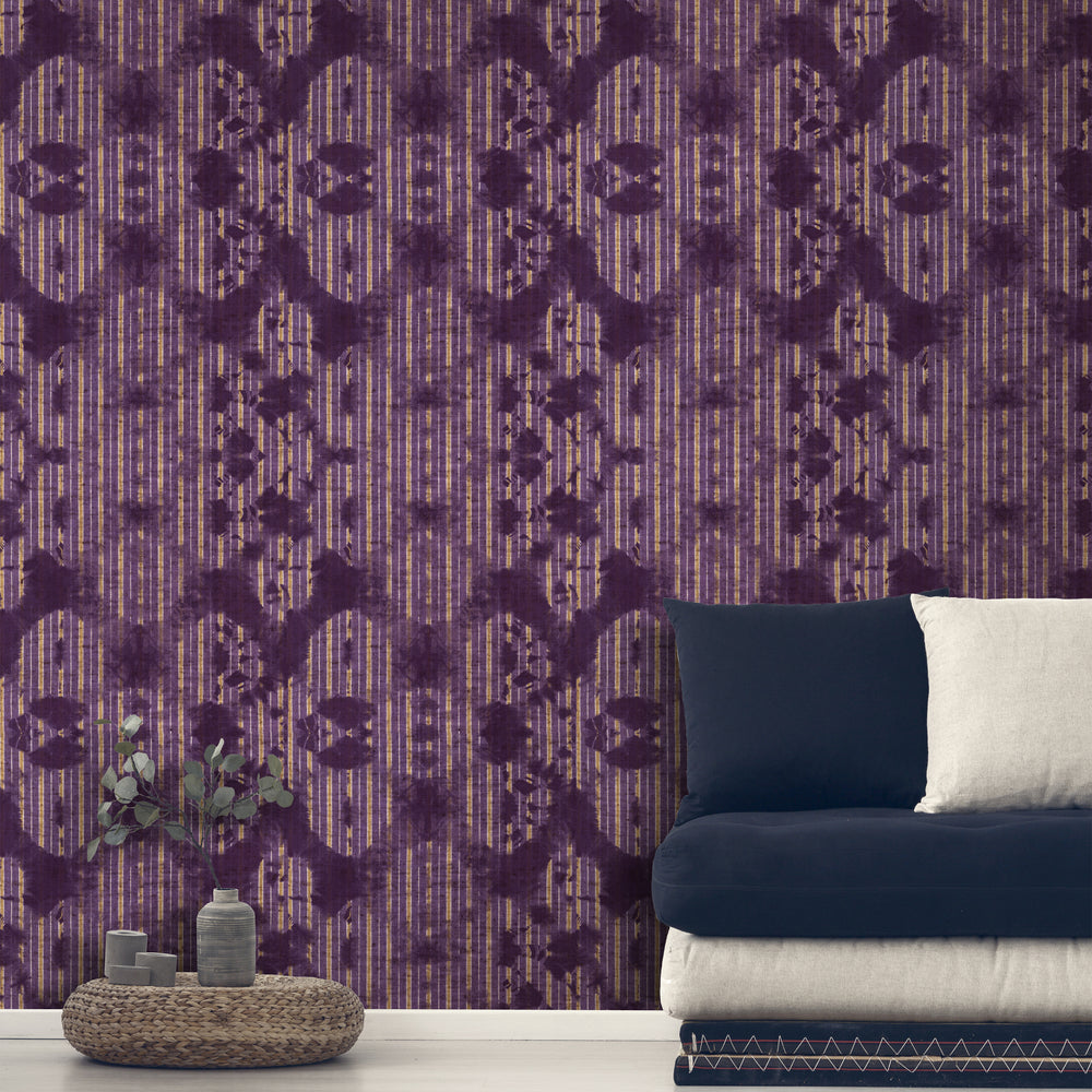 Washed Shibori Wallpaper