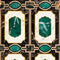 Waldorf Wallpaper  option Emerald