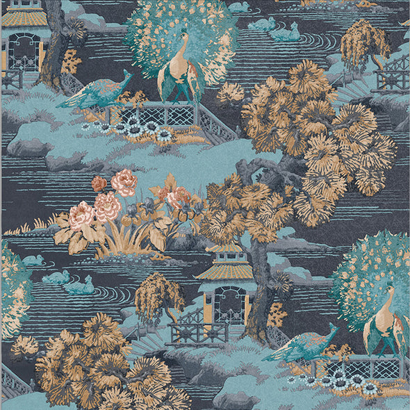 Edo Toile Wallpaper