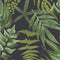 Midsummer Fern Wallpaper  option Black