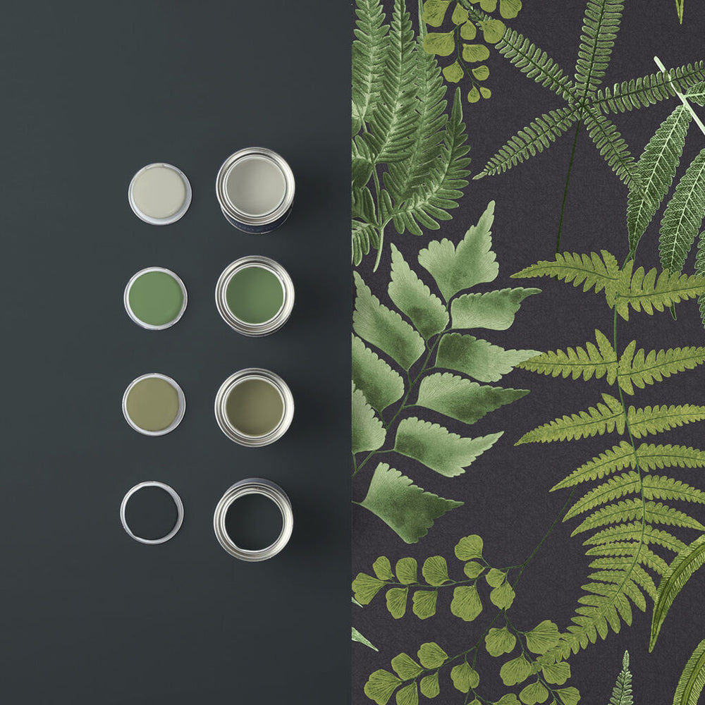 Midsummer Fern Wallpaper