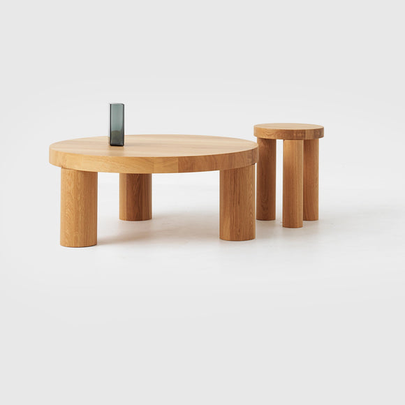 Offset Side Table