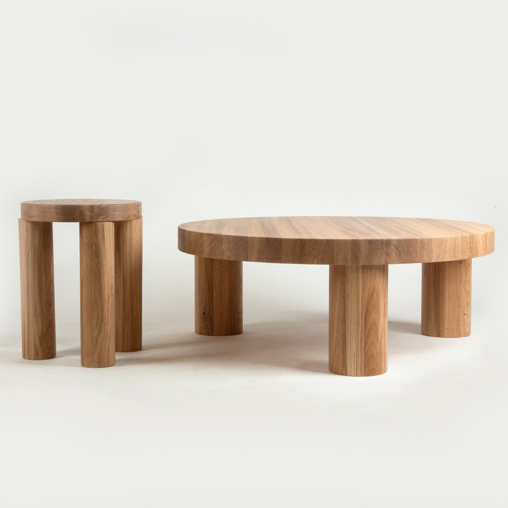 Offset Side Table