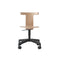 Jiro Swivel Chair  option Natural/Black