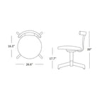 Jiro Swivel Upholstered Chair