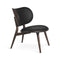 The Lounge Chair  option Black / Sirka Grey Stain Oak