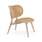 The Lounge Chair  option Natural / Natural Matt Lacquered Oak
