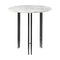 IOI Round Coffee Table  option White Carrara Marble