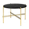 TS Round Coffee Table  option Brass