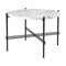 TS Round Coffee Table  option White Carrara Marble