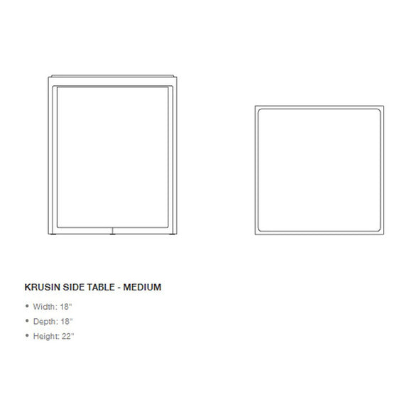 Krusin Side Table