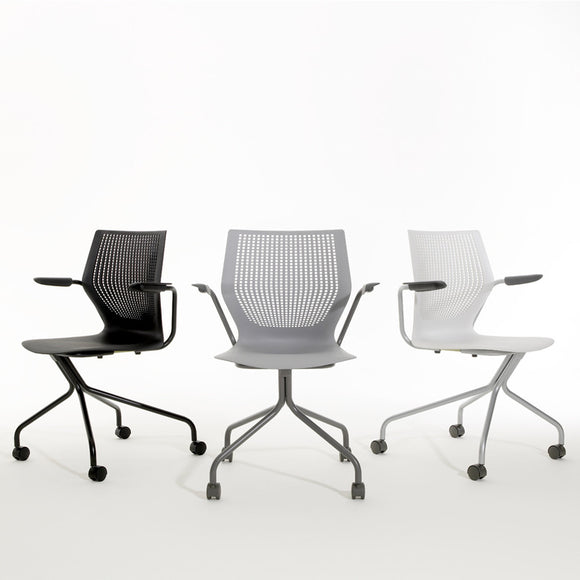 MultiGeneration by Knoll - Multipurpose chair - Hybrid Base