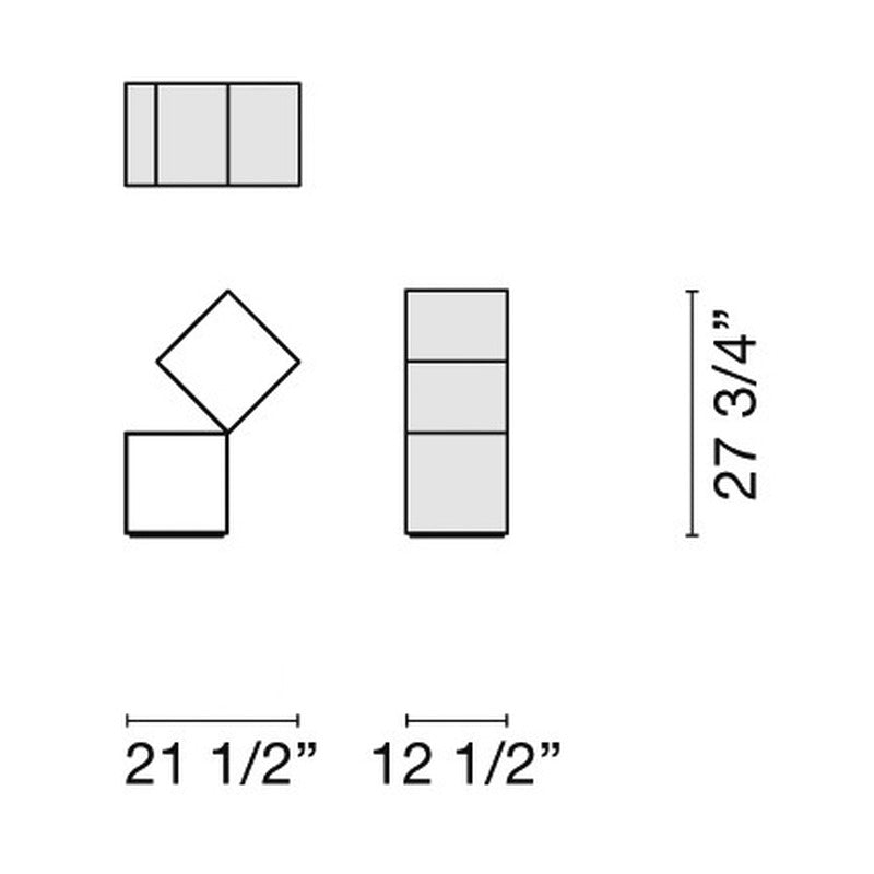 Drop Bookcase