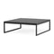 Fronzoni 64 Square Table  option Black