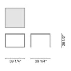 Fronzoni 64 Square Table