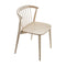 Newood Side Chair  option Bleached Ash
