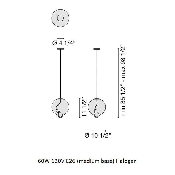 Meltdown Single Pendant Light