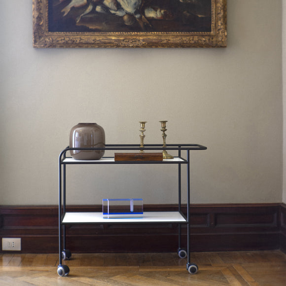 Steel Pipe Drink Trolley