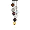 Meltdown Multi Light Pendant Light  option 8 Lights