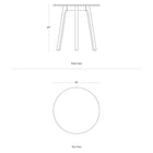 Apt Round Cafe Table