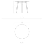Apt Round Cafe Table