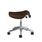 Freedom Saddle Leather Task Stool  option Ticino Canyon