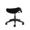 Freedom Saddle Task Stool  option Graphite / Corde 4 Black
