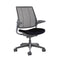 Smart Task Chair  option Pinstripe Black / Corde 4 Black