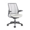 Smart Task Chair  option Pinstripe White / Lotus White