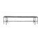 TS Low Console Table  option Grey Emperador Marble