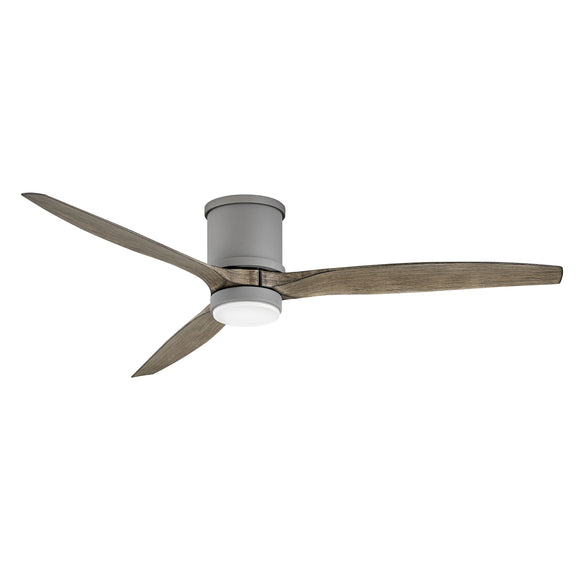 Hover Outdoor Flush Mount LED Ceiling Fan
