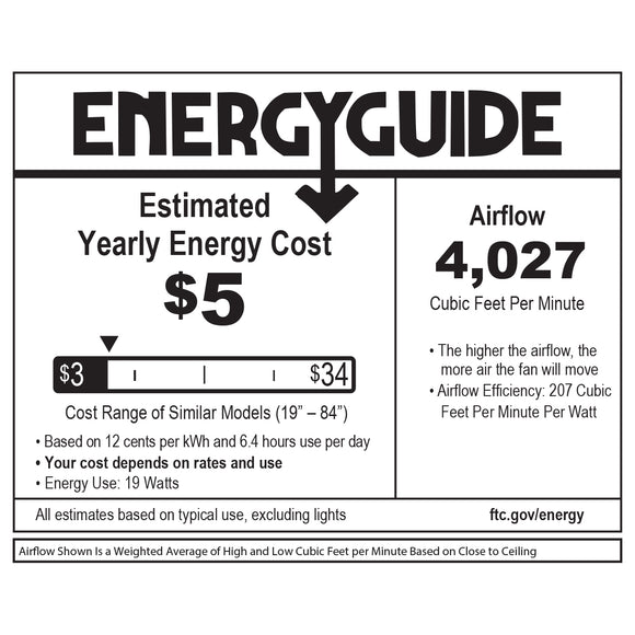 Hover Outdoor Flush Mount LED Ceiling Fan