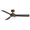 Ventus LED Ceiling Fan  option Metallic Matte Bronze finish with Walnut / Metallic Matte Bronze reversible blades
