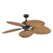 Tropic Air Outdoor Ceiling Fan  option Matte Black / KOA