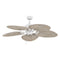 Tropic Air Outdoor Ceiling Fan  option Matte White / Weathered Wood