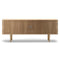 CH825 Credenza with Solid Wood Legs  option Oak / Oil