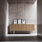 CH825 Credenza with Steel Loops Legs