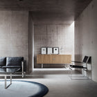 CH825 Credenza with Steel Loops Legs