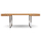 CH110 Desk  option Oak / Oil / Stainless Steel