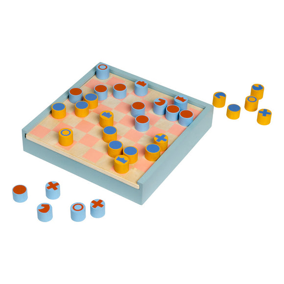 2-in-1 Chess & Checkers Set