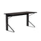 Kaari Desk  option Oak Black Lacquered